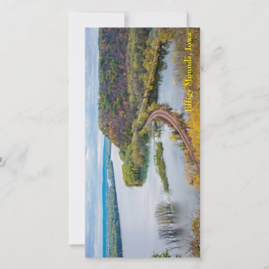 Mississippi River und Wooded Bluffs (Vorderseite)