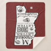 Mississippi Rot Sherpadecke (Vorderseite)