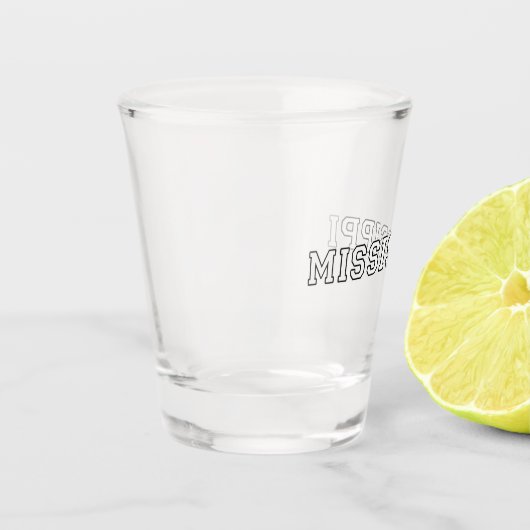 Mississippi Schnapsglas (Links)