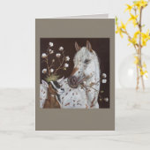 Mississippi-Schneetag-Karte Karte (Gelbe Blume)