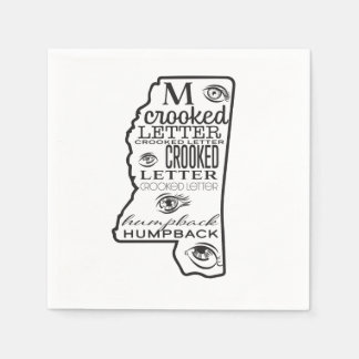 MISSISSIPPI SERVIETTE