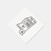 MISSISSIPPI SERVIETTE (Ecke)