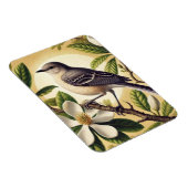 Mississippi Staat Bird Northern Mockingbird Magnet (Rechte Seite)