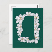 Mississippi Staat Blume Postkarte (Vorne/Hinten)