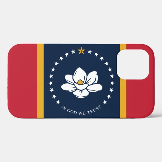 Mississippi-Staat Case-Mate iPhone Hülle (Rückseite (Horizontal))