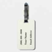 Mississippi Staat Gepäcktag Gepäckanhänger (Rückseite vertikal)