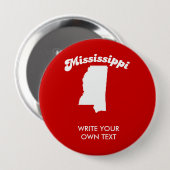 MISSISSIPPI STAAT MOTTO T - SHIRT T - Shirt Button (Vorne & Hinten)