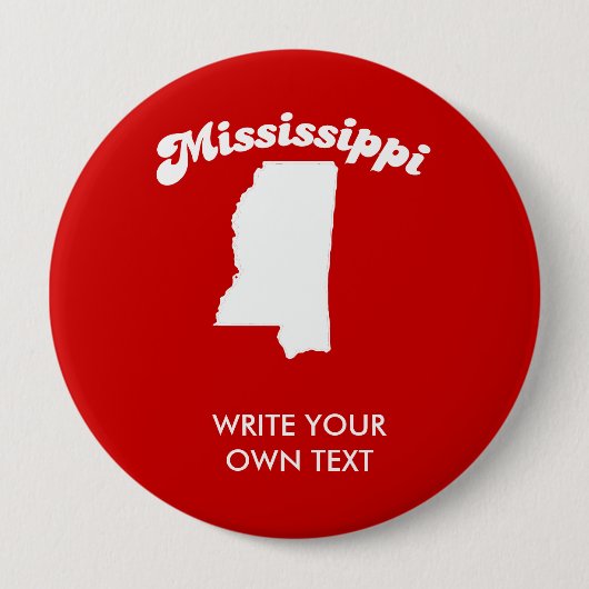 MISSISSIPPI STAAT MOTTO T - SHIRT T - Shirt Button (Vorderseite)