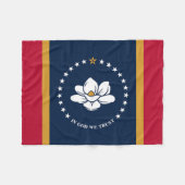 Mississippi Staat New Flag USA Staaten 30x40 Fleecedecke (Vorderseite (Horizontal))