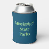 Mississippi Staat Parks Coozie! Dosenkühler (Kanne Rückseite)