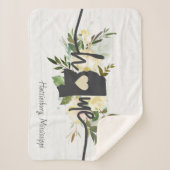 Mississippi Staat Personalisiert Zuhause City Rust Sherpadecke (Vorderseite)