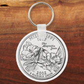 Mississippi Staat Quarter Schlüsselanhänger (Vorderseite)
