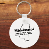 Mississippi Staat Slogan Schlüsselanhänger (Vorderseite)