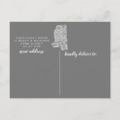 MISSISSIPPI-Staat-Umstiegskarte Ankündigungspostkarte (Rückseite)