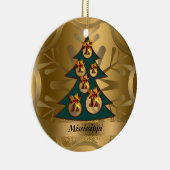 Mississippi Staat Weihnachtsdekoration Keramik Ornament (Rechts)