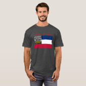 MISSISSIPPI-STAATS-FLAGGE T-Shirt (Vorne ganz)