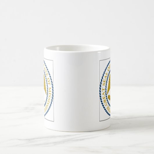 Mississippi-Staats-Siegel Kaffeetasse (Mittel)