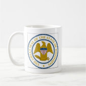 Mississippi-Staats-Siegel Kaffeetasse (Links)