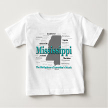 Mississippi-Staatsstolz-Karten-Silhouette