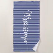 Mississippi Strandtuch (Vorderseite)