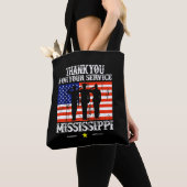 Mississippi Tote Bag Leinwand Tasche (Von Nahem)