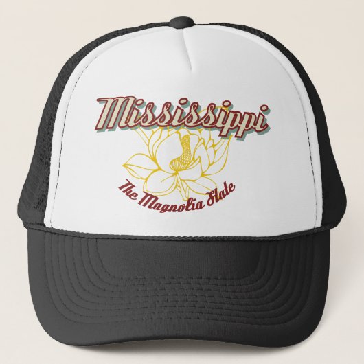 Mississippi Truckerkappe (Vorderseite)
