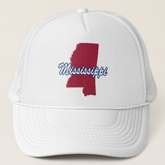 Mississippi Truckerkappe (Vorderseite)