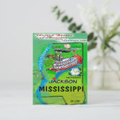Mississippi USA Card Postkarte (Stehend Vorderseite)
