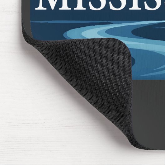 Mississippi USA Mousepad (Ecke)
