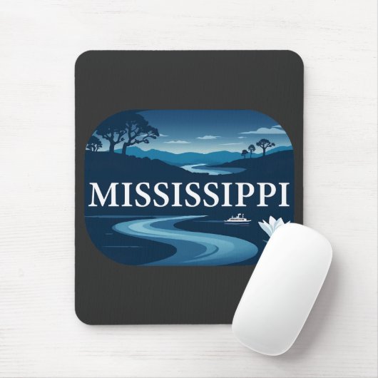 Mississippi USA Mousepad (Mit Mouse)