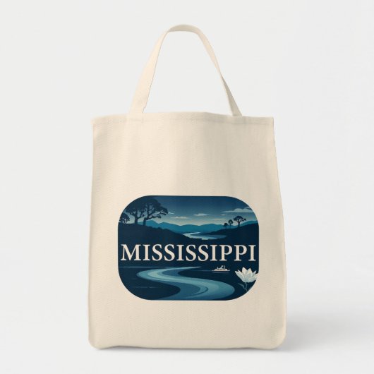 Mississippi USA Tragetasche (Vorne)
