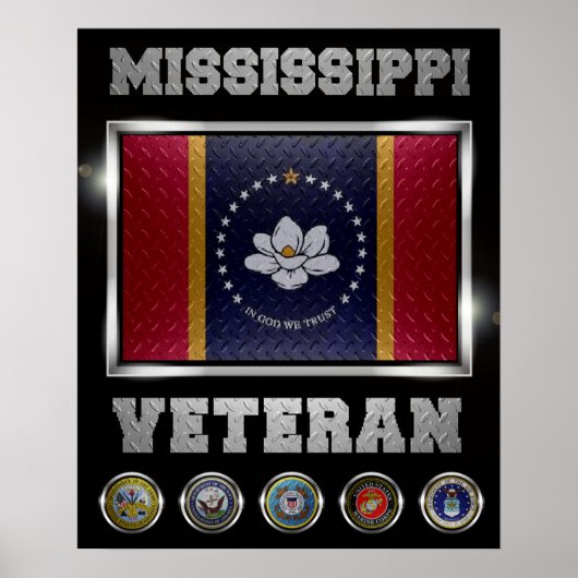 Mississippi Veteran Poster (Vorne)