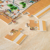 Mississippi Vintag Map Puzzle (Seite)