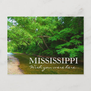 MISSISSIPPI - Wish you were here - McGehee Creek Postkarte