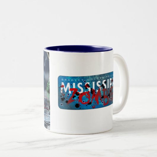 Mississippi Zombie Tasse (VorderseiteRechts)