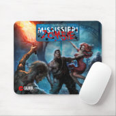 Mississippi Zombie V2 Mouse Pad Design Mousepad (Mit Mouse)