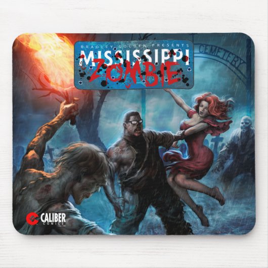 Mississippi Zombie V2 Mouse Pad Design Mousepad (Vorne)