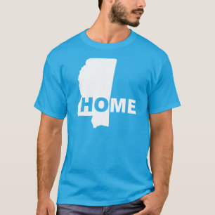 Mississippi-Zuhause weg von Staats-T - T-Shirt