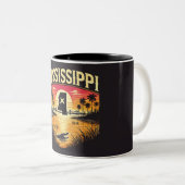 Mississippi Zweifarbige Tasse (VorderseiteRechts)