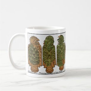 Mississippianische Kupferplatten-Tasse Kaffeetasse