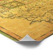 MississippiPanoramakarteMississippi Poster (Ecke)