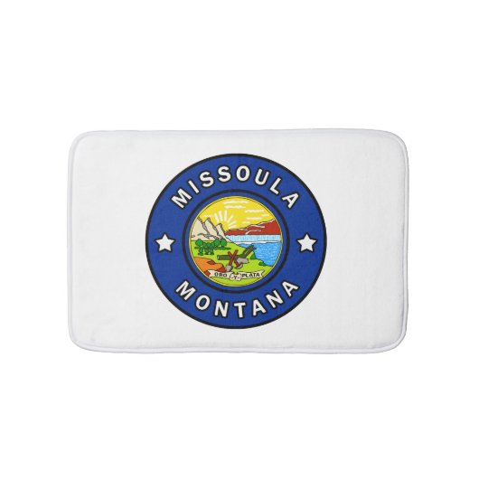 Missoula Montana Badematte (Vorderseite)
