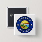 Missoula Montana Button (Vorne & Hinten)