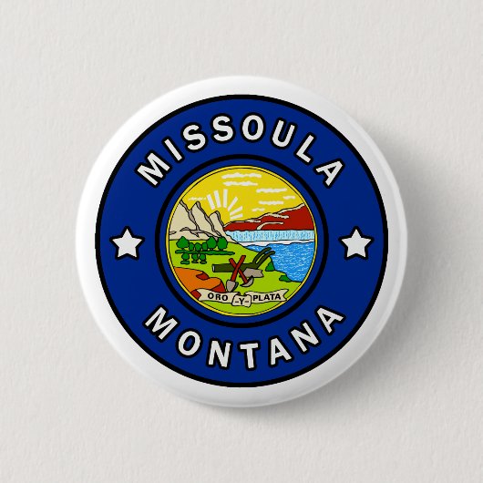 Missoula Montana Button (Vorderseite)