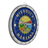 Missoula Montana Dartscheibe (Vorderseite Links)