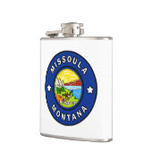 Missoula Montana Flachmann (Links)