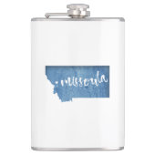 Missoula, Montana Flachmann (Vorderseite)