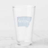 Missoula, Montana Glas (Rückseite)