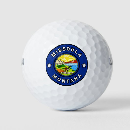 Missoula Montana Golfball (Vorderseite)