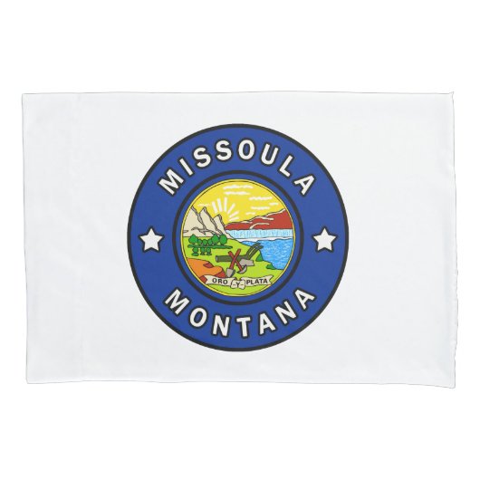 Missoula Montana Kissenbezug (Vorderseite)